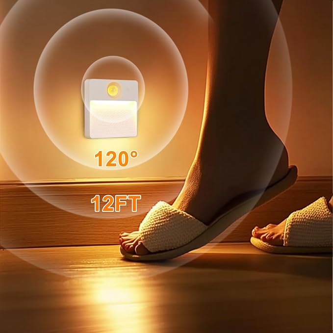 Guankai 16 Pack Rechargeable Motion Sensor Stair Light - Image 5