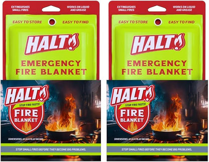 HALT! Emergency Fire Blanket by HaltFireSafetyProducts