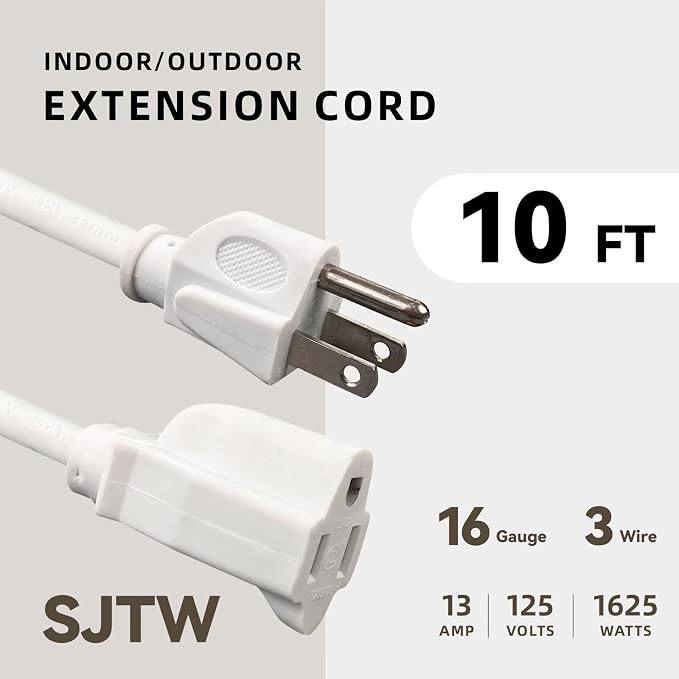 10ft Outdoor Extension Cord - Image 2