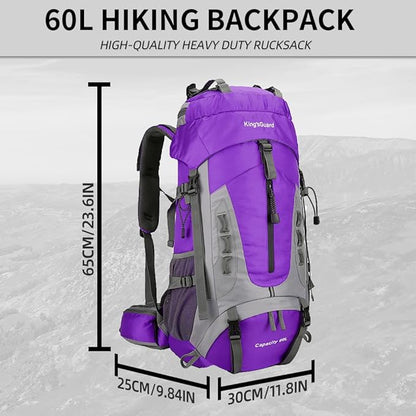 King'sGuard 60L Hiking Backpack - Image 5