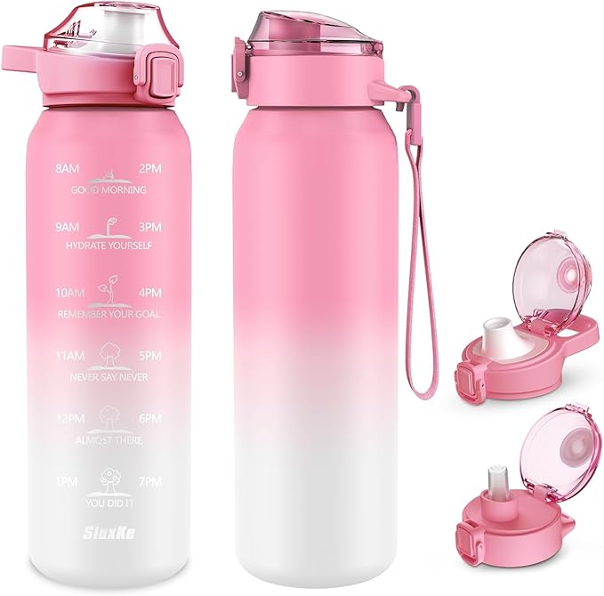 SLUXKE 32oz Insulated water bottle by SLUXKE