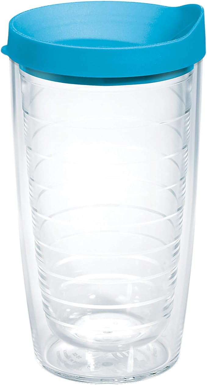 Tervis Clear & Colorful Lidded Made in USA Double Walled Insulated Tumbler by TervisTumblerCompany