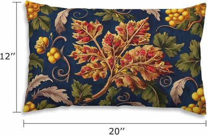EKOBLA Paisley Floral Pattern Throw Pillow Case Cushion Cover Flowers Plant - Image 2