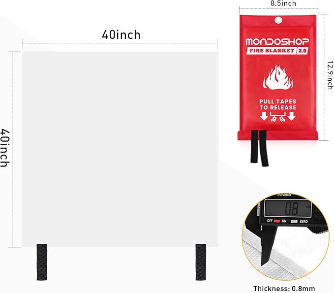 Mondoshop Fire Blanket Emergency - Image 4