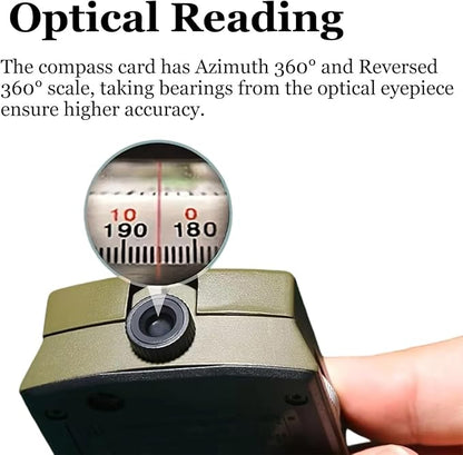 Multifunctional Military Aiming Navigation Compass Compass | IP65 Military - Image 4