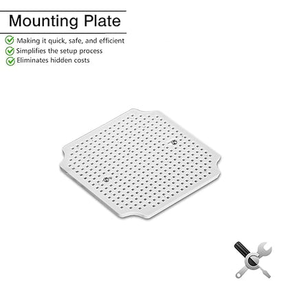 QILIPSU Outdoor Junction Box IP67 Waterproof Project Box ABS Plastic - Image 2