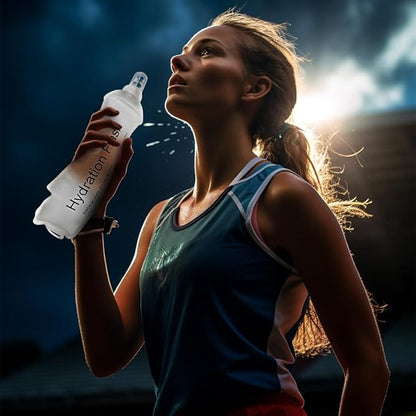 WILDREEDS 250ml Soft Flask, TPU Collapsible Soft Water Bottle - Image 6