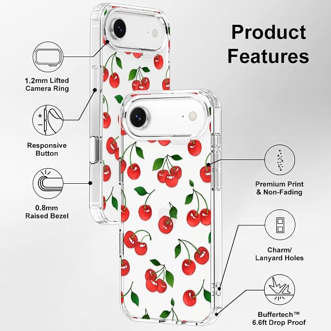 MOSNOVO for iPhone Air Case | Military Grade 6.6ft Drop Tested | Camera Control - Image 7
