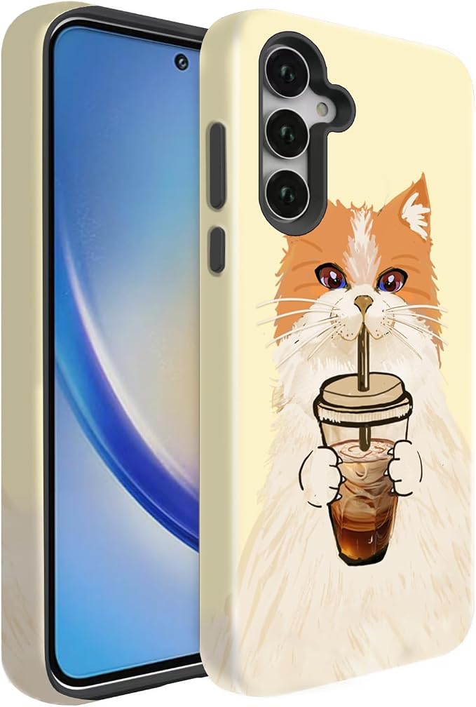 Compatible for Samsung Galaxy A57 5G Case, Dual Layer Heavy Duty 2 in 1 by BSMOSPER