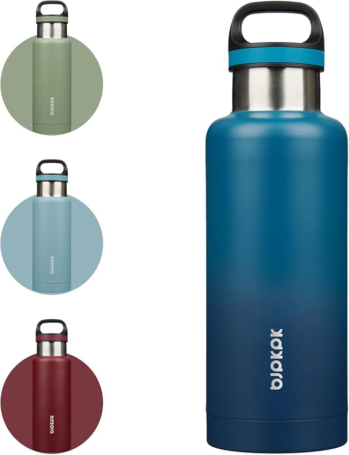 BJPKPK Insulated Water Bottle 32OZ Stainless Steel Water Bottle by BJPKPK