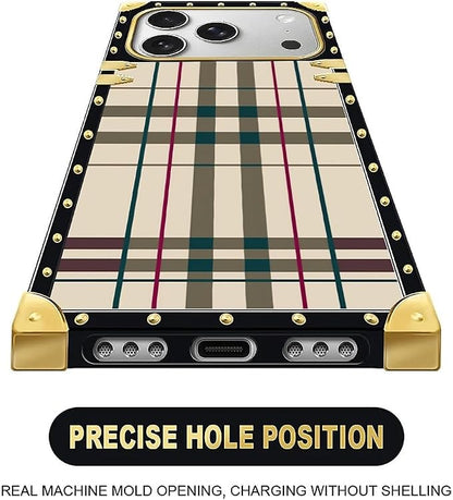 for iPhone 17 Pro Case Luxury Golden Decoration - Image 5