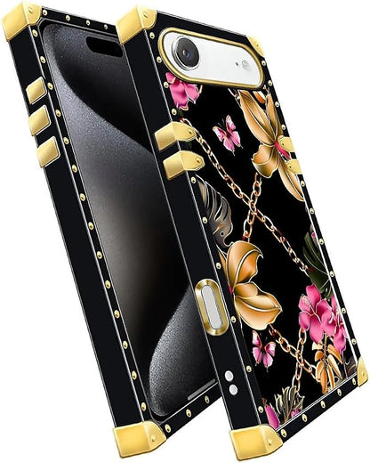 for iPhone 17 Air Case Luxury Golden Decoration - Image 3