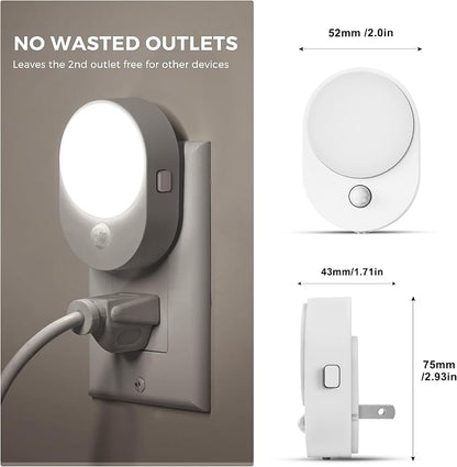 L LOHAS LED Motion Sensor Night Light, Night Lights Plug into Wall, 2 IN 1 - Image 6