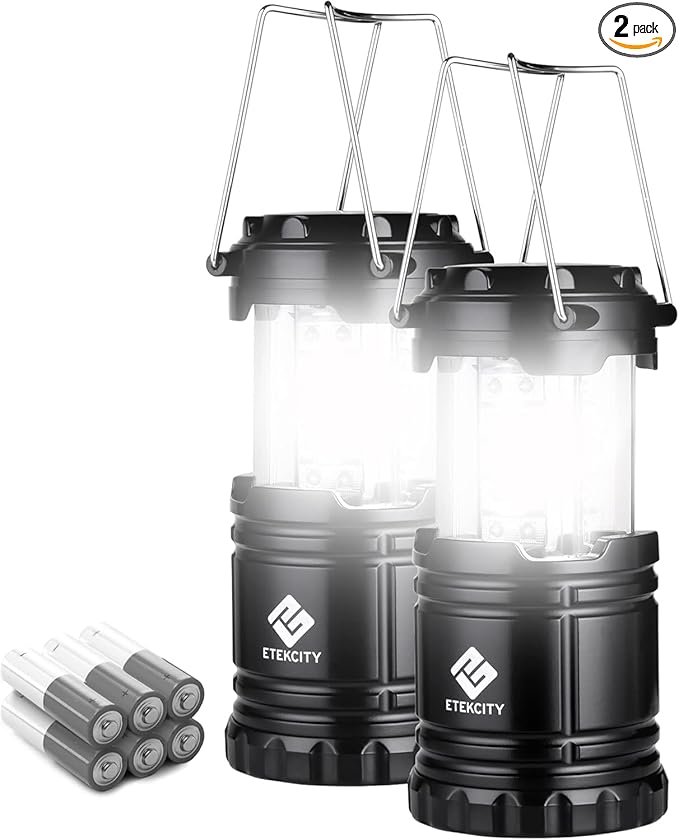 Etekcity Lantern Camping Essentials Lights, Led Flashlight by Etekcity