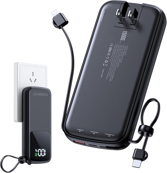 LOVELEDI Portable-Charger-Power-Bank - 15000mAh Power Bank Supports PD 30W Fast by LOVELEDI