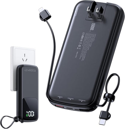LOVELEDI Portable-Charger-Power-Bank - 15000mAh Power Bank Supports PD 30W Fast by LOVELEDI