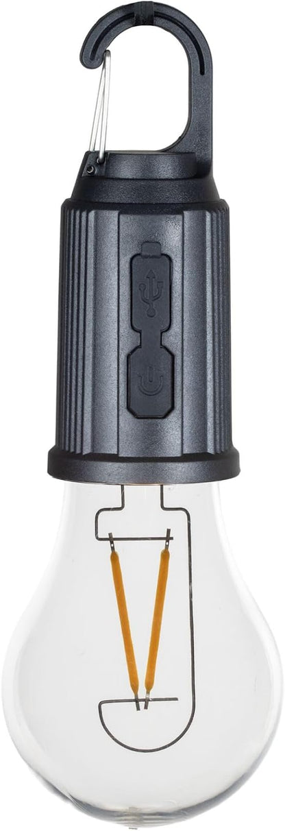 2-Pack Rechargeable Camp Light, Warm White LED Globe Bulb, Battery Powered - Image 8