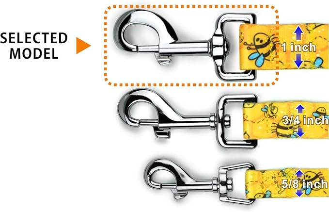Garwor 1 Inch Heavy Duty Chrome Swivel Snap Hooks Trigger Snaps Dog Leash Hook - Image 5