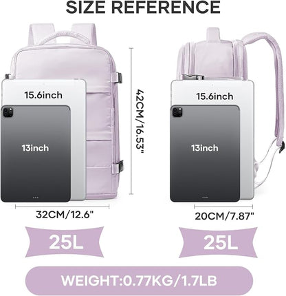 coowoz Large Travel Backpack For Women Men, Carry On Backpack, Hiking Backpack - Image 3