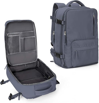 WONHOX Large Travel Backpack Carry on Flight Approved Laptop Work Business by WONHOX