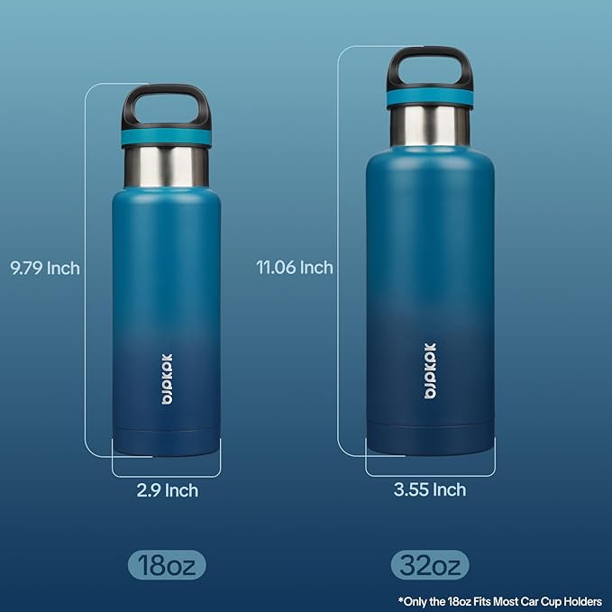 BJPKPK Insulated Water Bottle 32OZ Stainless Steel Water Bottle - Image 3