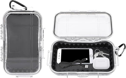 Waterproof Dry Box Protective Case, IP67 Water Resistant Portable Micro Case by Yulatik