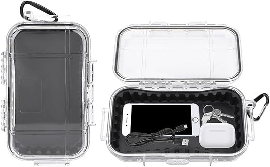 Waterproof Dry Box Protective Case, IP67 Water Resistant Portable Micro Case by Yulatik