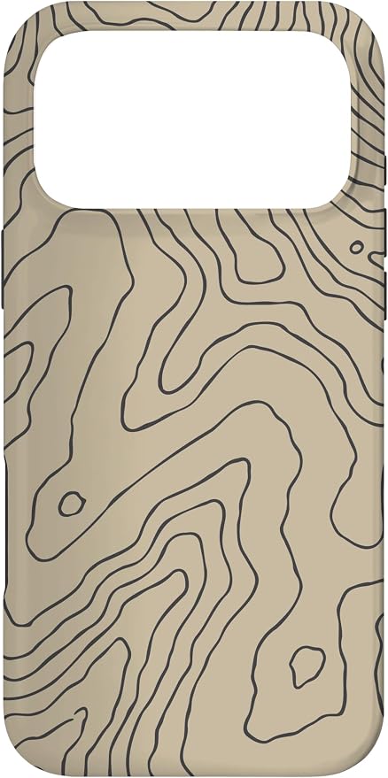 Coyote Country Guide Lines Topographical Contour Map Case by Unknown