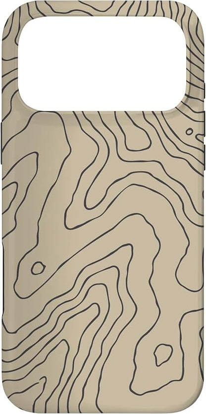 Coyote Country Guide Lines Topographical Contour Map Case by Unknown