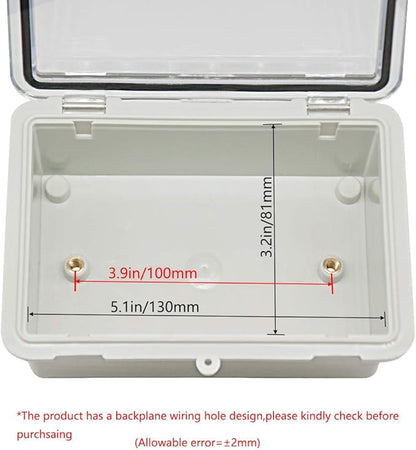 Zulkit Junction Box ABS Plastic Dustproof Waterproof IP65 Electrical Boxes - Image 5