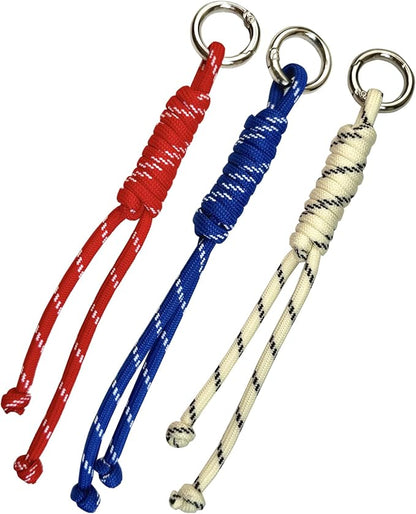 paracord Charm Bag Keychain Accessories，Rope Bag Charms by Sigvetan
