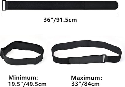 2 x 36 Inch Hook and Loop Cable Tie, 6 Pack Heavy Duty Adjustable Fastening - Image 6