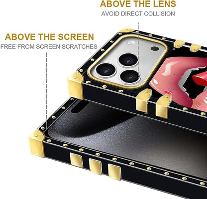 for iPhone 17 Pro Max Case Luxury Golden Decoration - Image 7