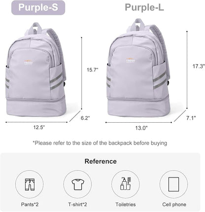 coofay Gym Backpack For Women Waterproof Sports Backpack - Image 2