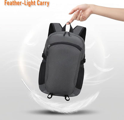 Lightweight Hiking Backpack 18L Packable Foldable Small Daypack Collapsible - Image 4