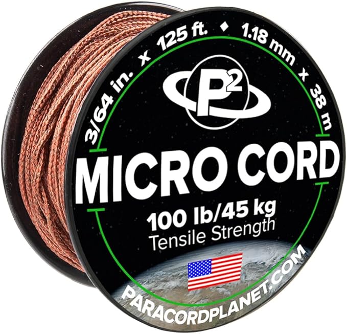 Paracord Planet Micro Paracord – Thin Braided Cord by ParacordPlanet