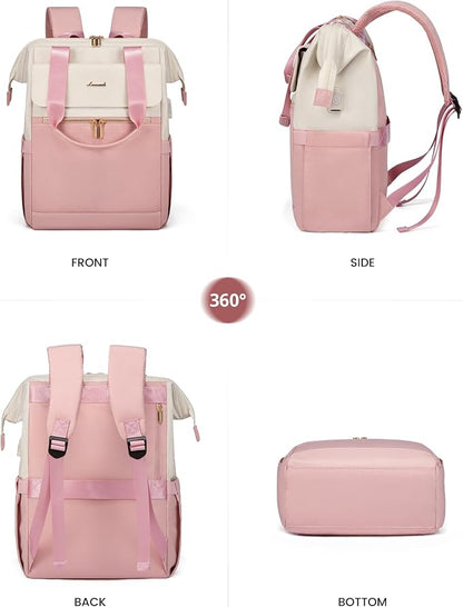 LOVEVOOK Laptop Backpack for Women, 15.6 Inch Work Laptop Bag - Image 9