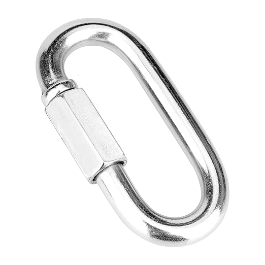 1Pcs 3.5 Inch 304 Heavy Duty Stainless Steel Screw Chain Quick Links, 2000 LBS by Vmuter
