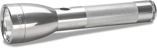 MagLite ML50L 2-Cell C LED Flashlight, Adjustable Beam, High & Low Modes by Maglite