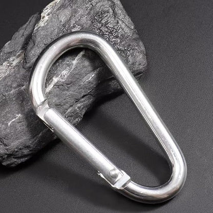 Carabiner Keychain Clip -3" Aluminum Carabiner D Ring, Caribeener Clips - Image 5