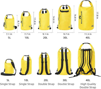 ROCK CLOUD Dry Bag Waterproof 20L Dry Sack - Image 2