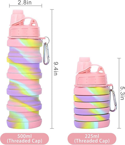 Collapsible Water Bottles Travel water bottle Sports Portable Sport Water - Image 3