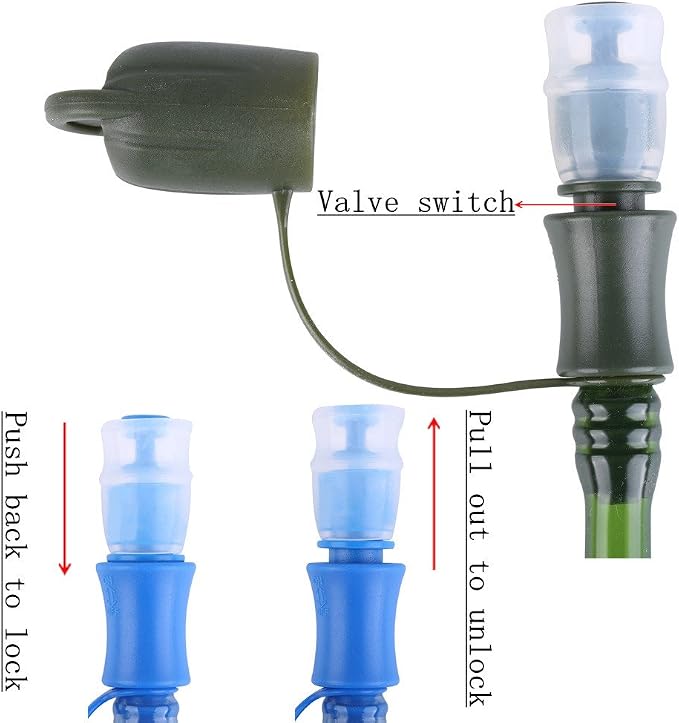 2 Pack Hydration Bladder 2 Liter/70 oz - Image 4