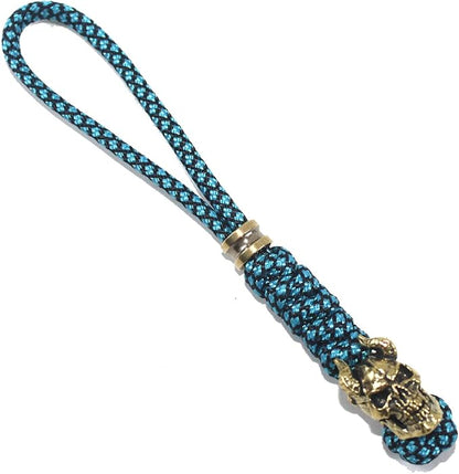 Knife Lanyards with Brass Beads, Paracord Lanyard, Tactical Lanyard - Image 2