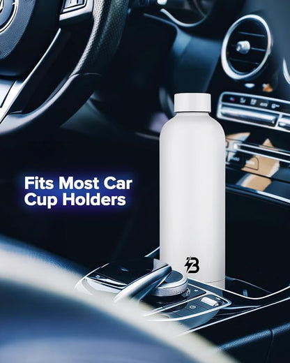 Insulated Water Bottle with Lid, 25 oz Reusable Leak-Proof Metal Stainless - Image 5