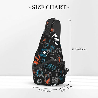 Sling Backpack For Men Hiking Daypack Crossbody Shoulder Bag Travel Chest Pack - Image 5