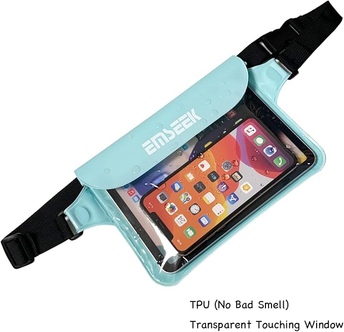 Waterproof Waist Pouch Dry Belt Bag Fanny Pack Keep Your Key Fob Wallet Kindle - Image 4