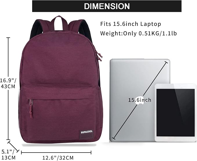 SUPACOOL Casual Laptop Backpack - Image 7