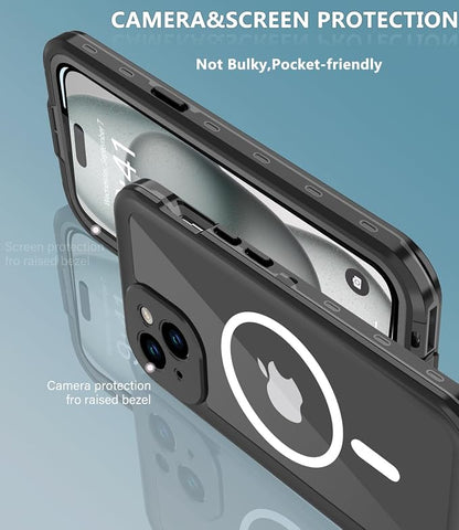 for iPhone 15 Case Waterproof, Shockproof Dustproof IP68 Waterproof iPhone 15 - Image 5
