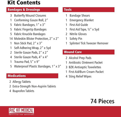 Pac-Kit Trailblazer 2 Outdoor First Aid Kit - Image 3